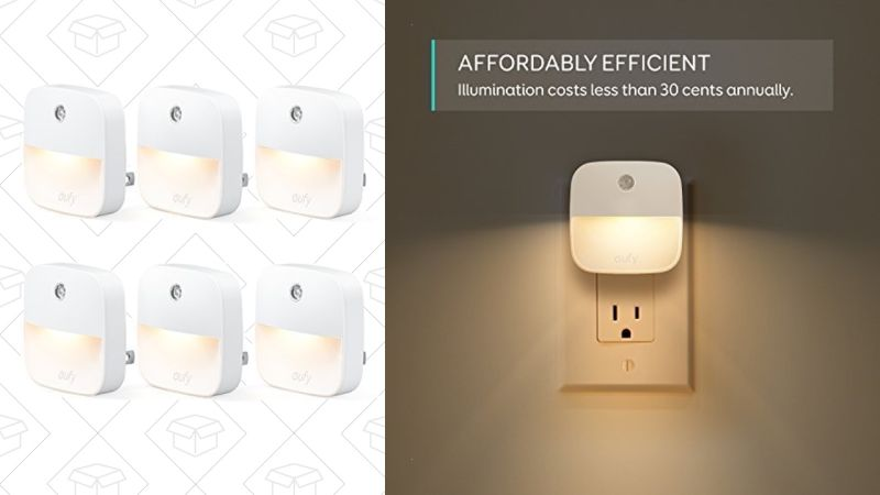 6-Pack Eufy Lumi Plug-In Night Lights | $15 | Amazon